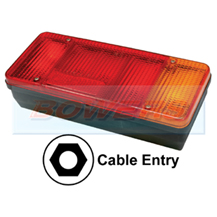 Sim 3121 Rear Right Hand Offside Combination Tail Lamp Light Unit